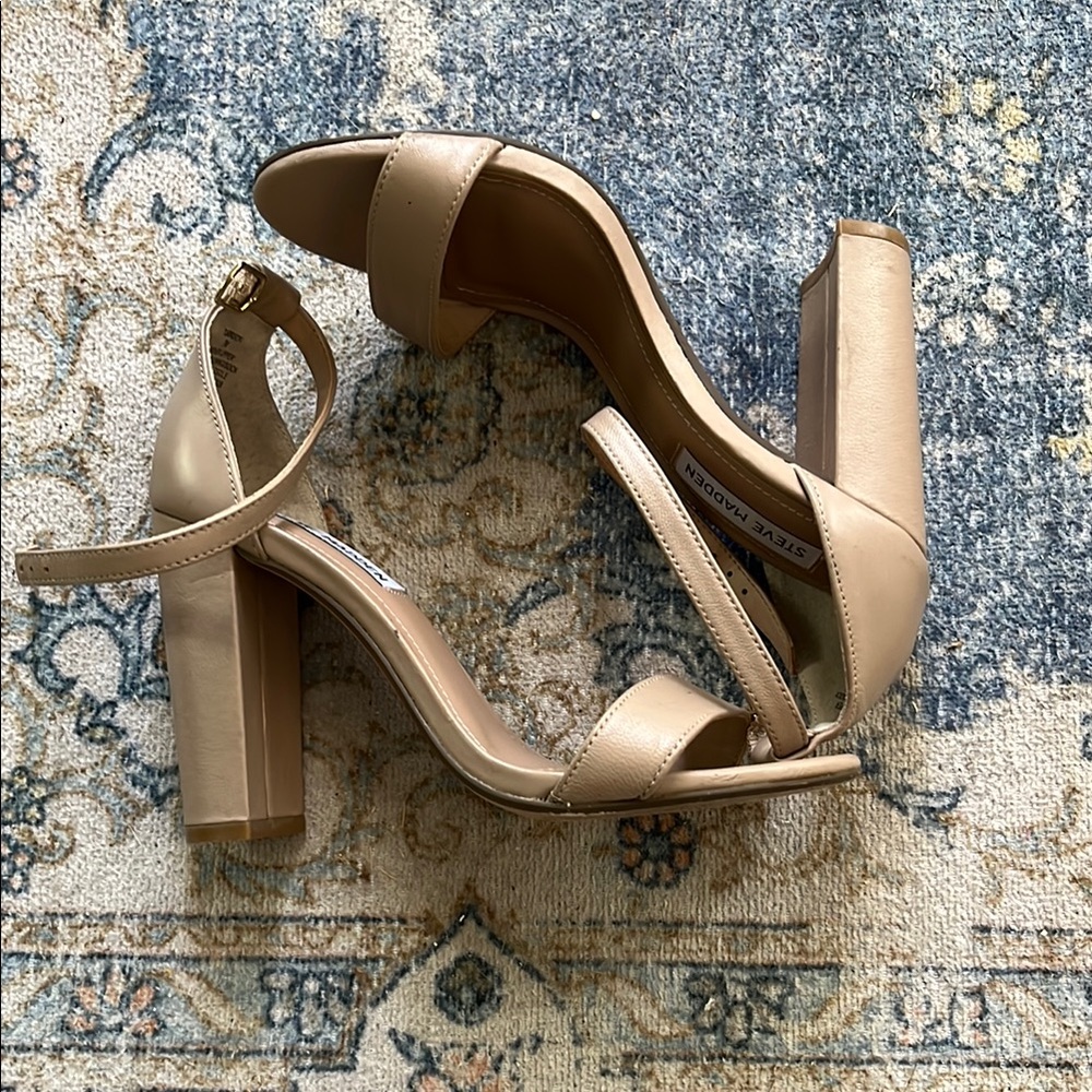 Steve Madden Carrison Block Heels Size 7